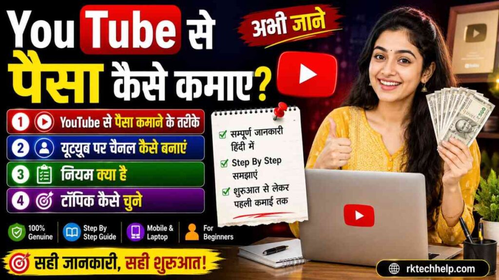 YouTube se paisa kaise Kamaye